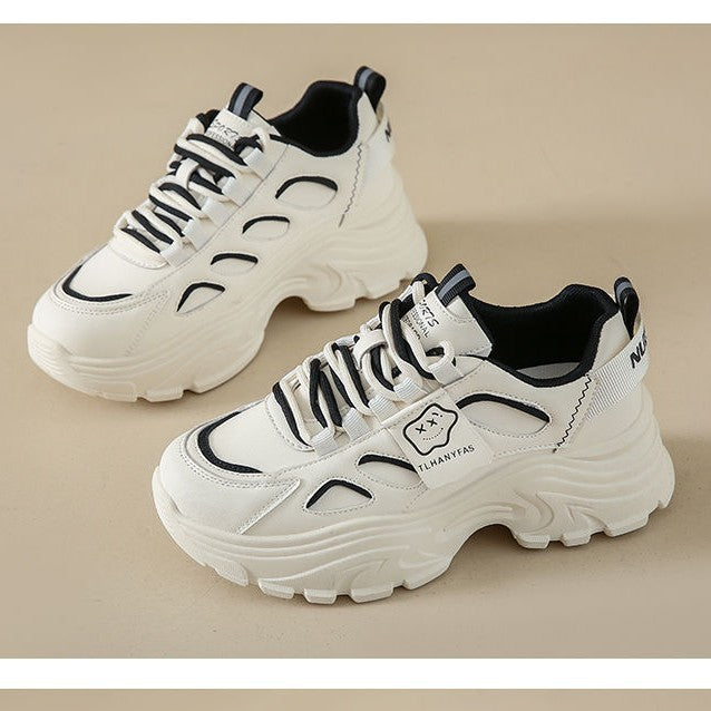 Damen Chunky Sneakers im modernen Design mit atmungsaktiver Sohle Drune