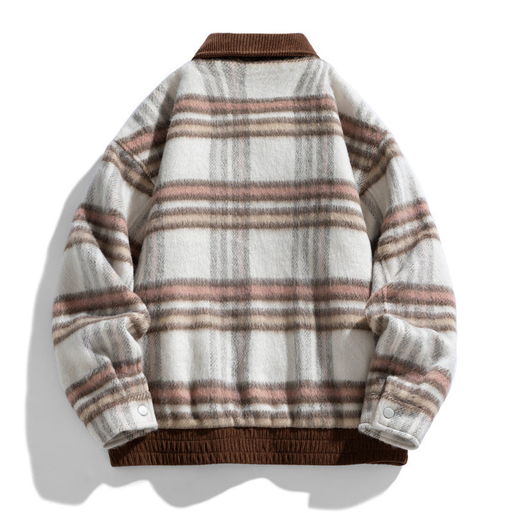 Herren Gemütliche Karojacke Drune