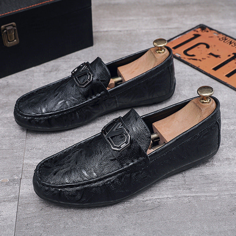 Herren Elegante Mokassins mit Verzierungen