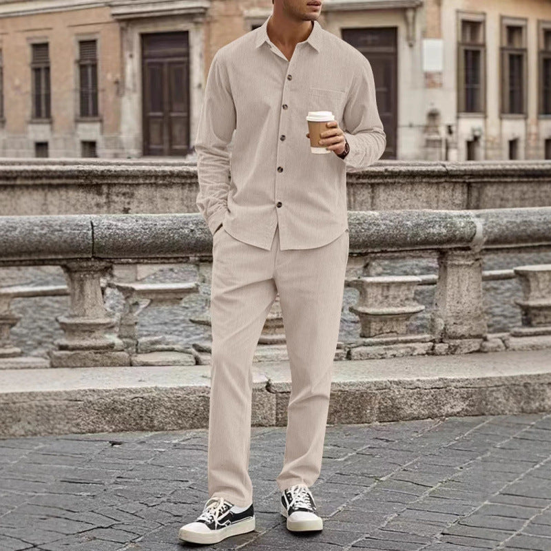 Herren elegante und bequeme Freizeitanzug Drune