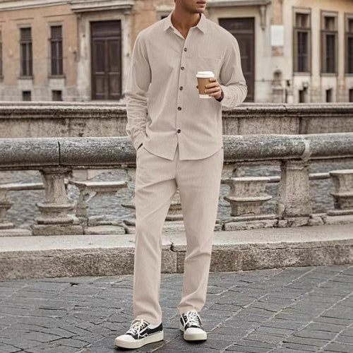 Herren elegante und bequeme Freizeitanzug Drune