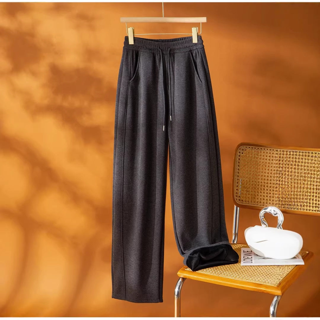 Damen modische und bequeme weite Lounge-Hose Drune