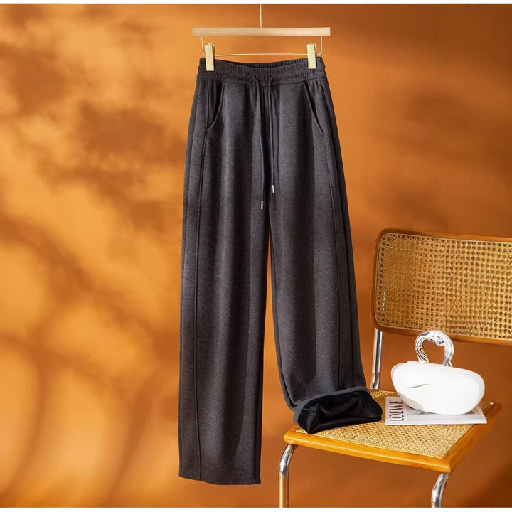 Damen modische und bequeme weite Lounge-Hose Drune