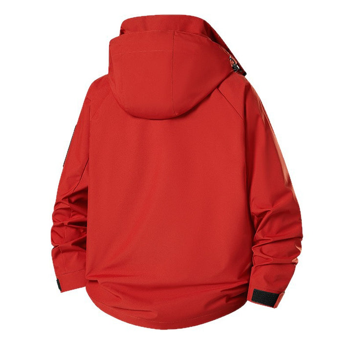 Herren 3‑in‑1 Softshell-Parka mit abnehmbarer Fleece-Innenjacke und technischer Kapuze Drune