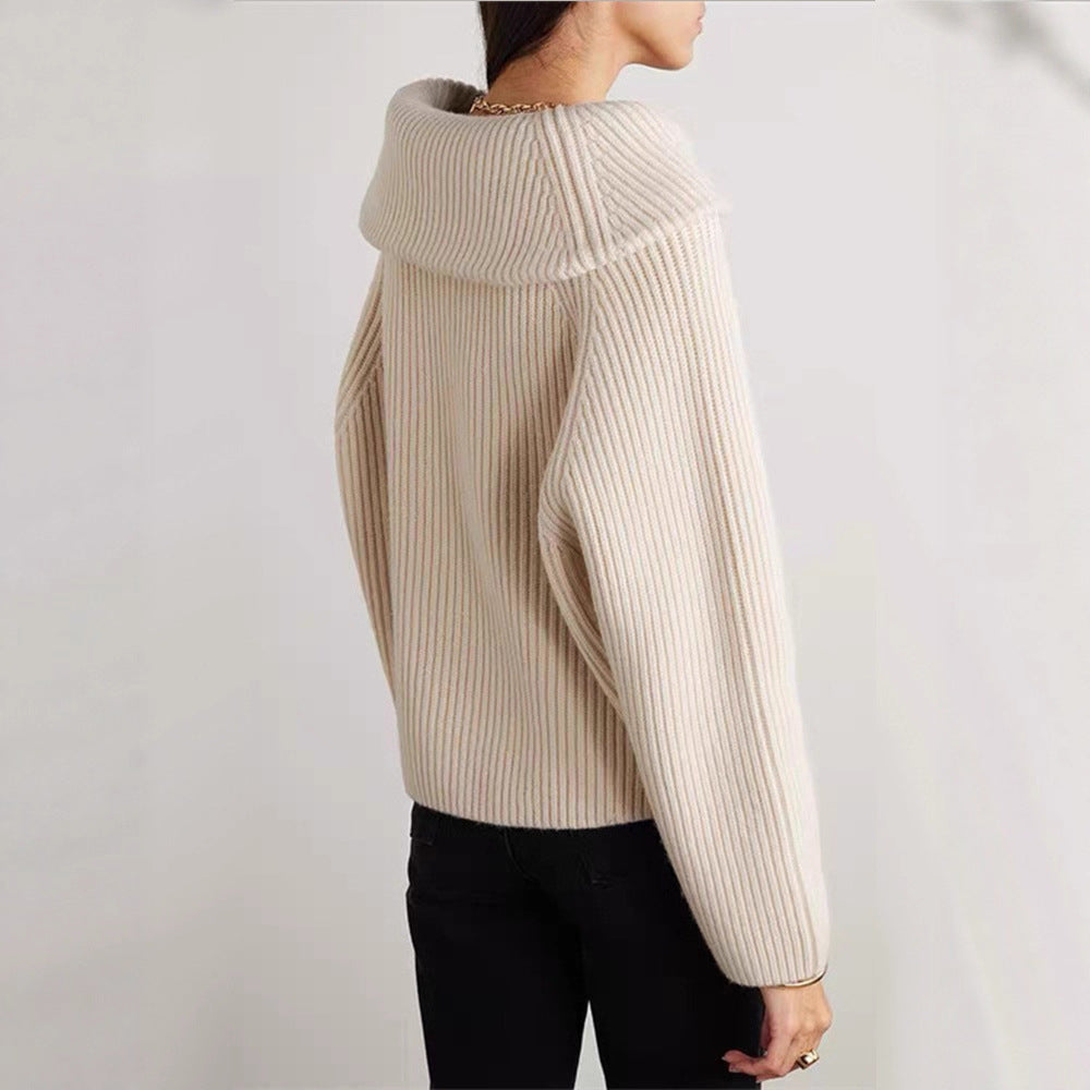 Damen Kapuzensweater im lässigen Ripp-Design Drune