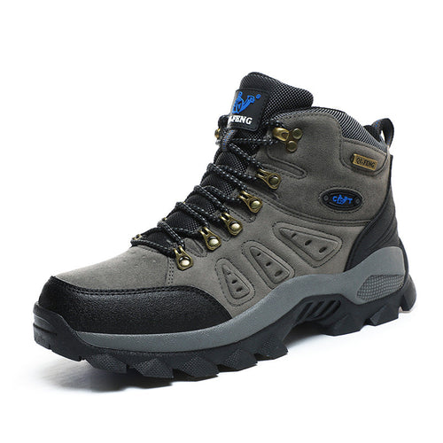 Herren Outdoor-Trekkingstiefel mit rutschfester Sohle und atmungsaktivem Obermaterial Drune