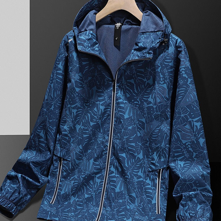 Damen Leichte Regenjacke mit verstellbarem Kapuzenverschluss Drune