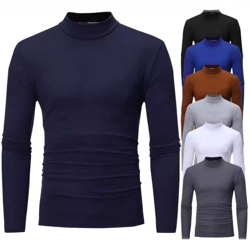 Herren Rollkragenpullover aus weichem Jersey Drune