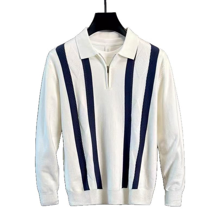 Herren Stilvolles Kurzarm Poloshirt mit strukturiertem Design Drune