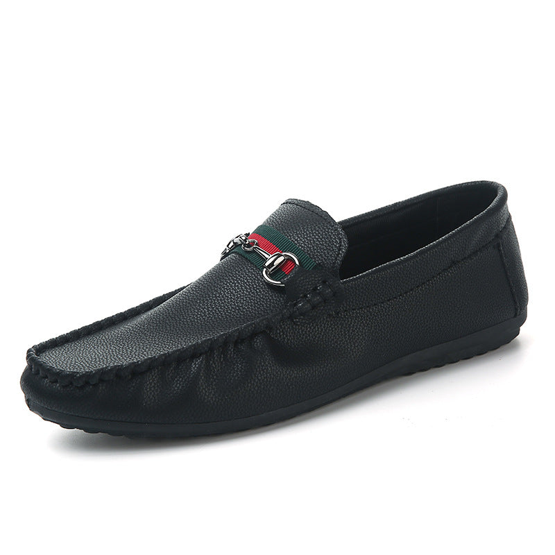 Herren Elegante Mokassins mit Zierschnalle