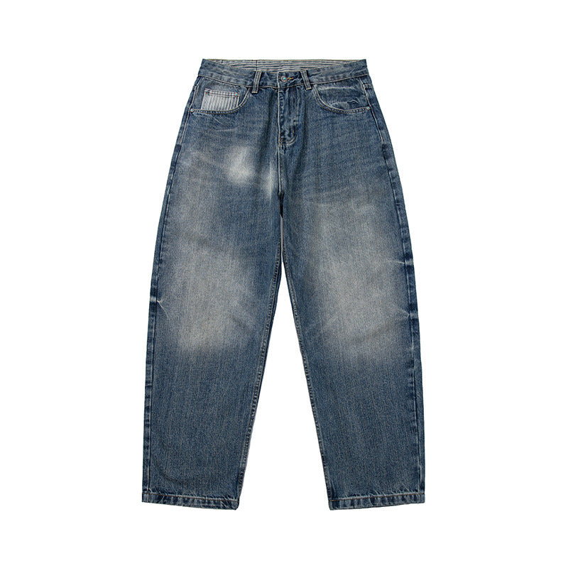 Damen Weite High‑Waist Jeans im Baggy‑Cut Drune