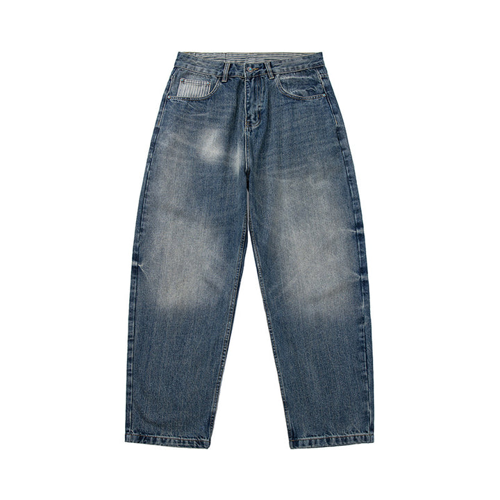 Damen Weite High‑Waist Jeans im Baggy‑Cut Drune