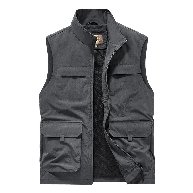 Herren Multifunktionale Freizeithemdjacke Drune
