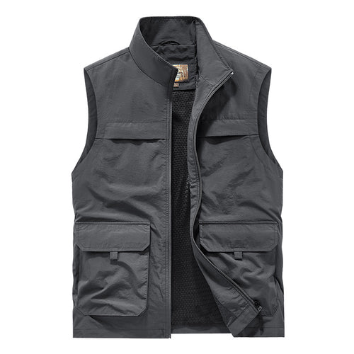 Herren Multifunktionale Freizeithemdjacke Drune