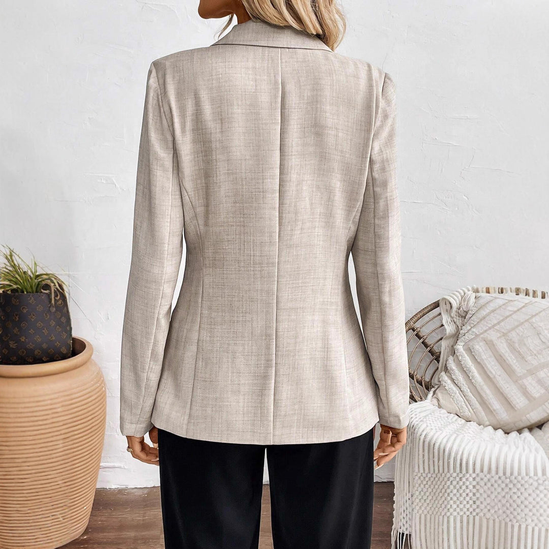 Damen Eleganter Blazer mit taillierter Passform Drune