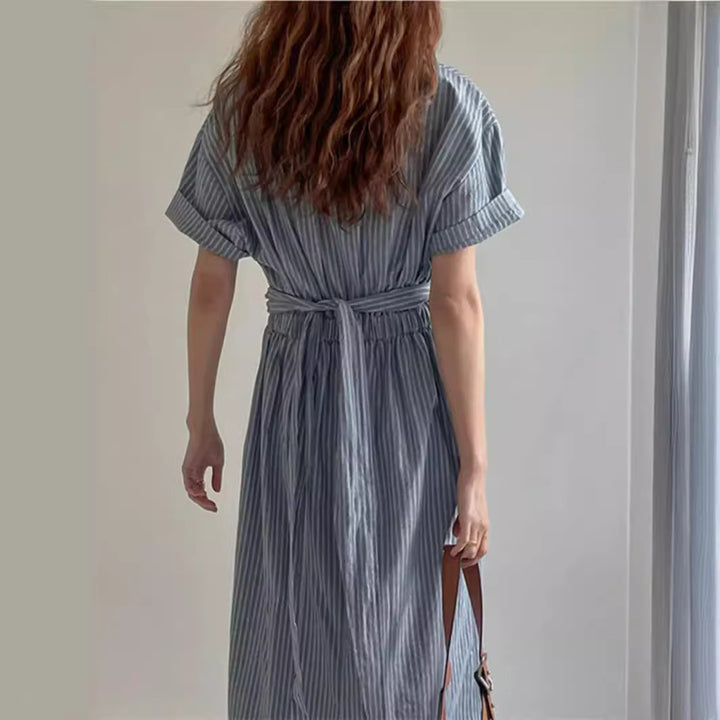 Damen Zweiteiliges Lounge-Set mit Knotenbund und weitem Bein Drune