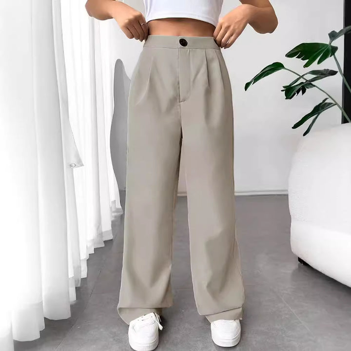 Damen Weite Hosen Drune