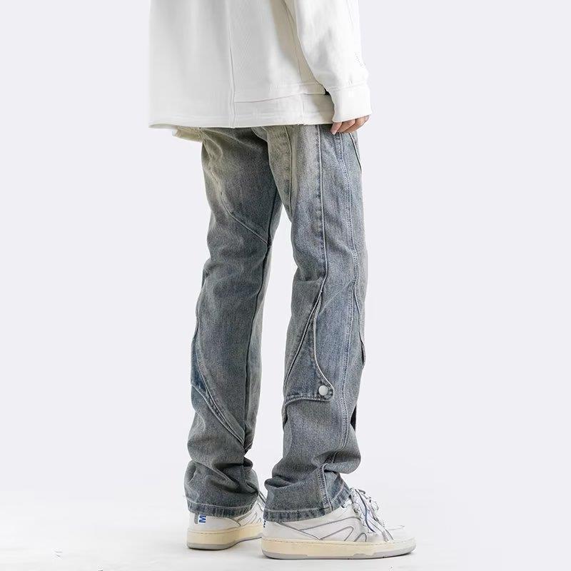 Herren Lässige Utility Jeans mit praktischen Taschen Drune