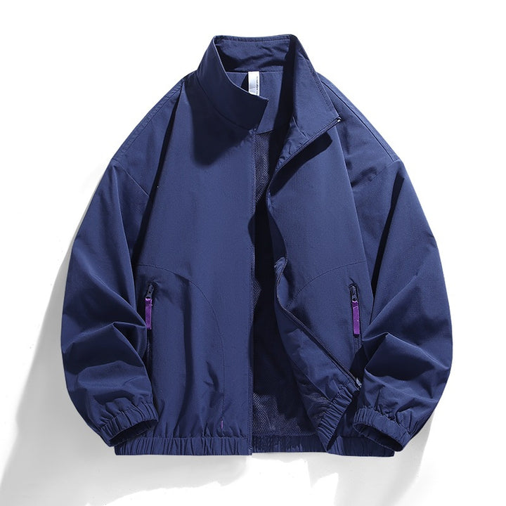 Damen Leichte Outdoorjacke mit hohem Kragen Drune
