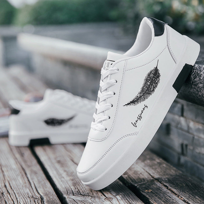Damen Modische Sneakers mit markantem Feder-Design und sportlichem Komfort Drune