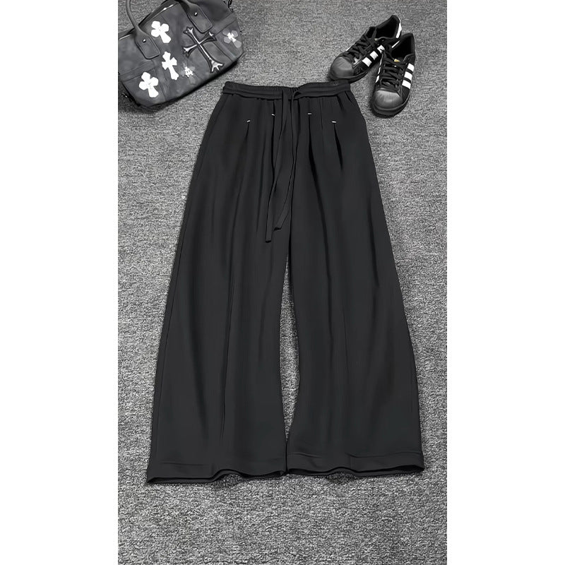 Damen Fließende Palazzo-Hose Drune