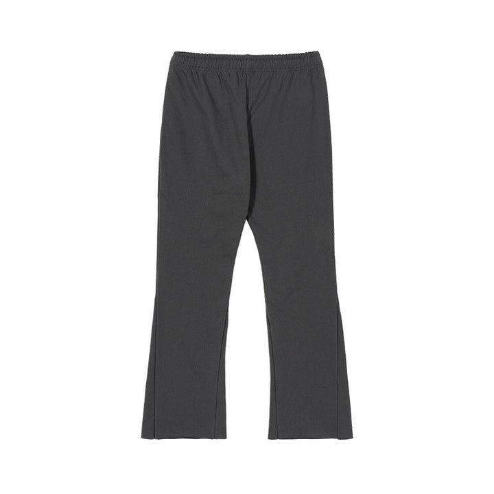 Damen Schlag-Sweathose aus French-Terry mit elastischem Bund und dekorativen Teilnähten Drune