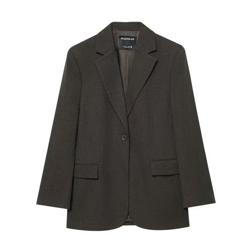 Damen eleganter Blazer mit dezentem Schnitt Drune