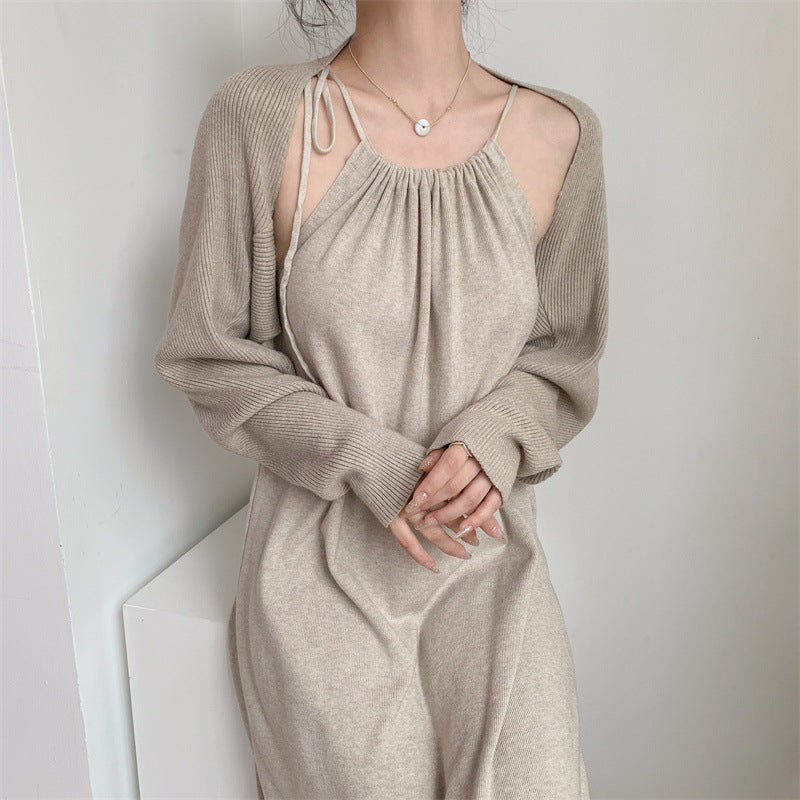 Damen Maxikleid mit verstellbaren Trägern und elegantem Schnitt Drune