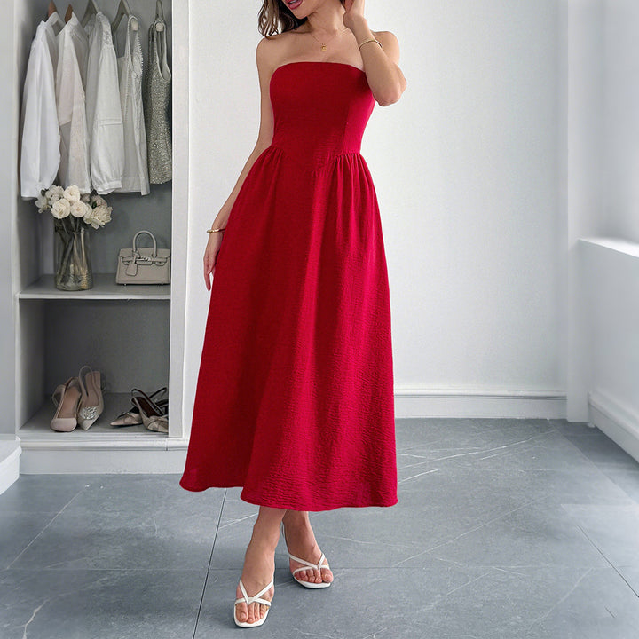 Damen Sommerliches Maxikleid im eleganten Streifenmuster Drune
