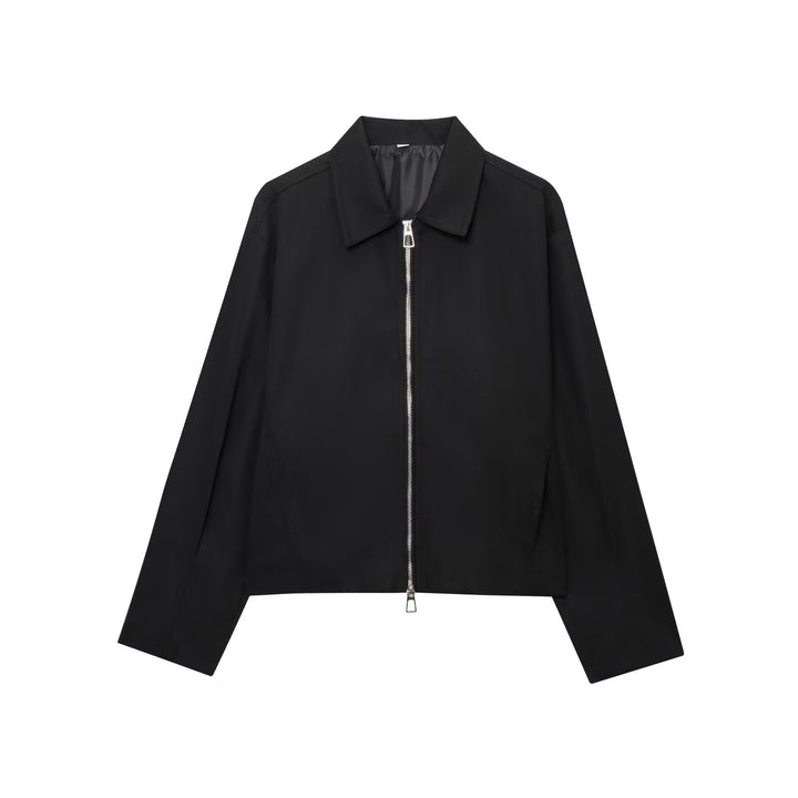 Damen modische Übergangsjacke mit leichtem Material und praktischen Taschen Drune