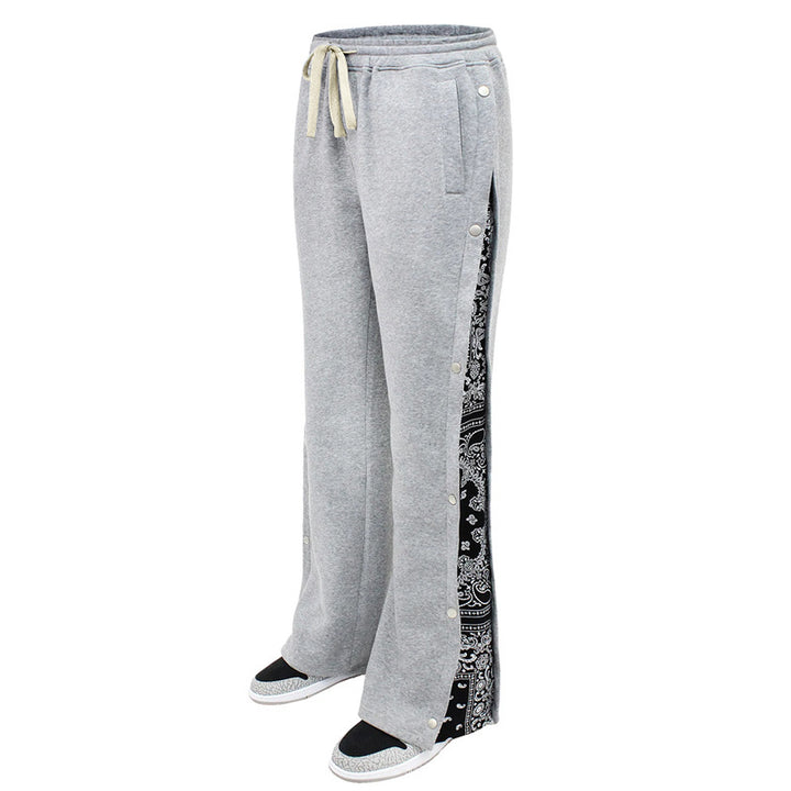 Herren Bequeme Freizeithosen mit Bandana-Muster Drune