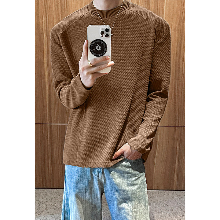 Herren Strickpullover mit strukturiertem Design Drune