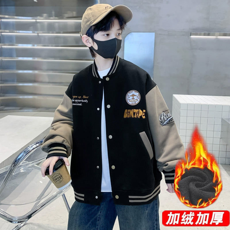 Unisex lässige Collegejacke mit einzigartigen Stickereien Drune