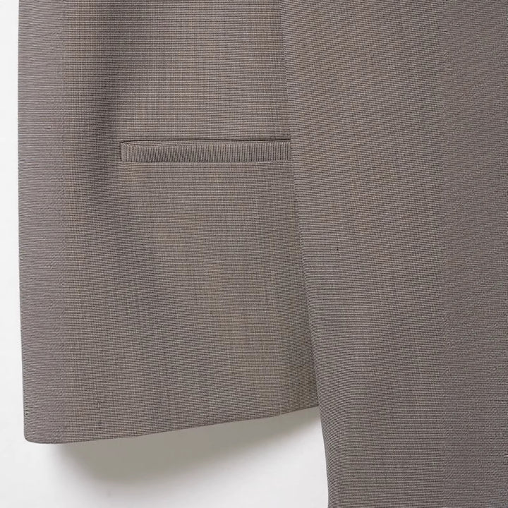 Damen Kurzblazer mit asymmetrischer Knopfleiste und Stehkragen Drune