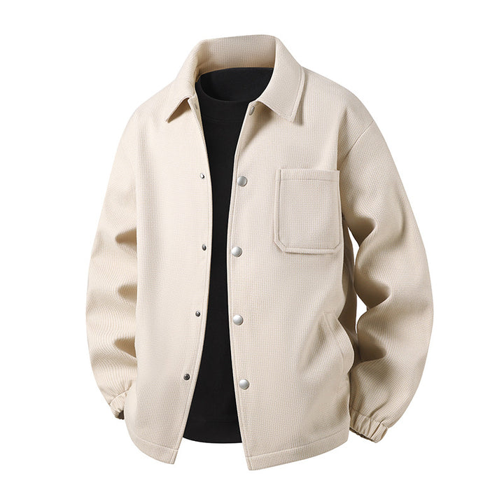 Herren Freizeitjacke mit strukturiertem Design Drune