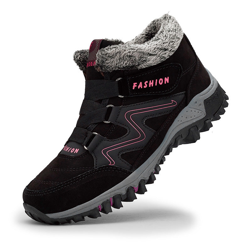Damen Hochwertige Outdoor-Wanderschuhe mit isoliertem Futter und rutschfester Sohle Drune