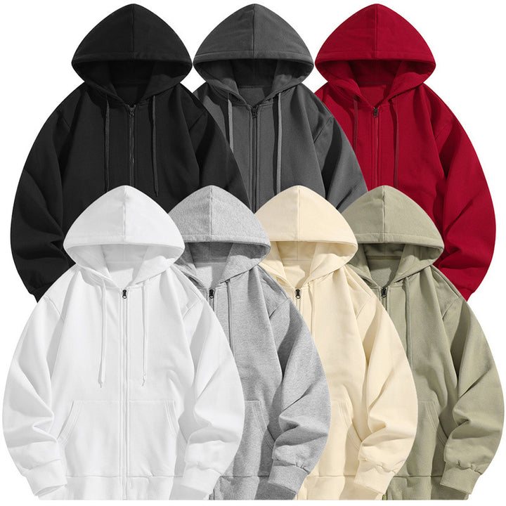 Herren Bequeme Kapuzenjacke Drune