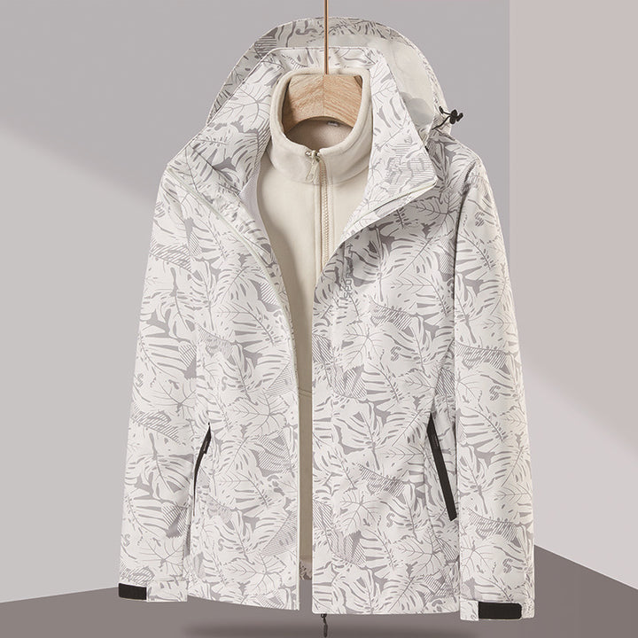 Herren Multifunktionale Übergangsjacke mit Reißverschluss Drune
