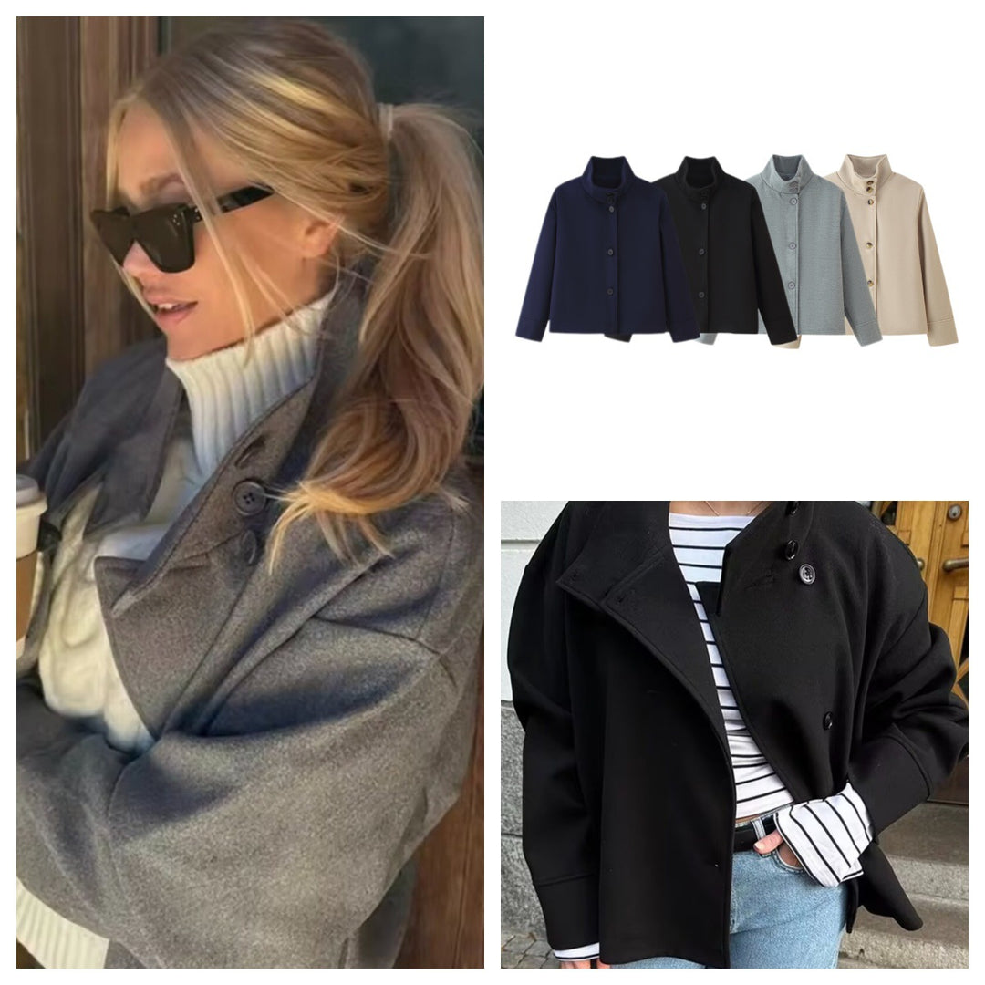 Damen elegante Übergangsjacke Drune