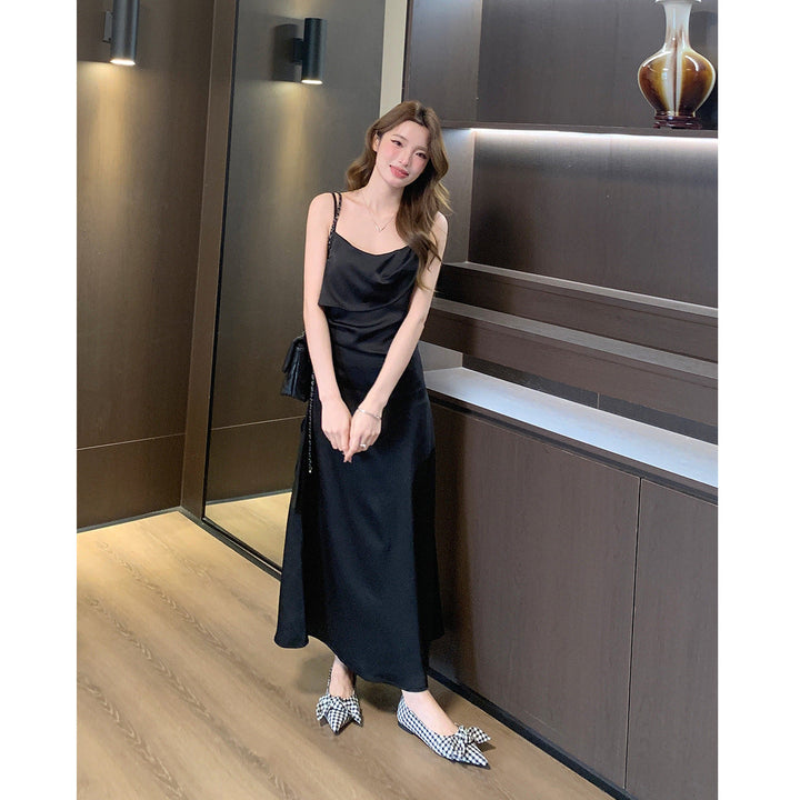 Damen Ballerinas mit stilvollem Karomuster und eleganter Schleifenapplikation Drune