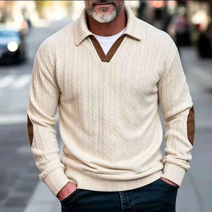 Herren Klassiker Strickpullover Drune