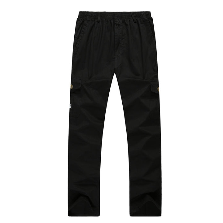 Herren weite Cargo-Bundhose mit Multifachtaschen & entspanntem Baggy‑Schnitt Drune