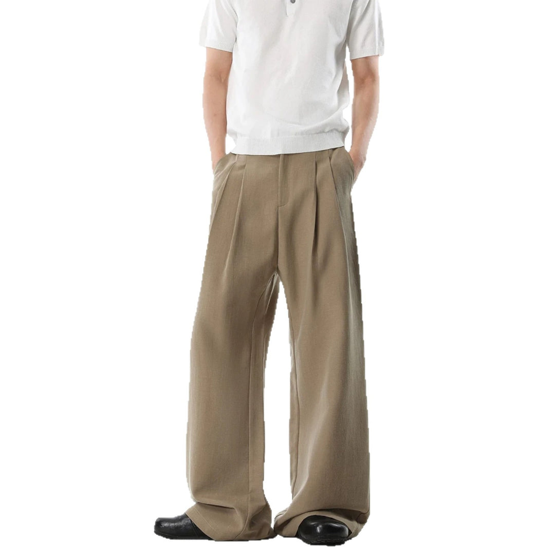 Damen Weit geschnittene Leinenhose Drune