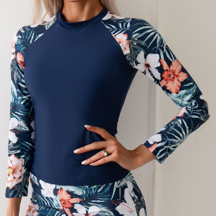 Damen Sportlich modisches Badeanzug-Set Drune