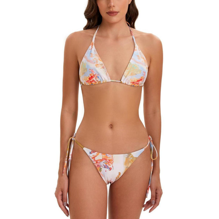 Damen Sportlicher Longsleeve Bikini-Set Drune