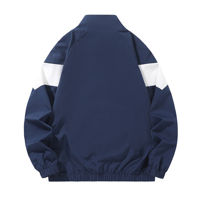 Herren Sportliche Leichte Windbreaker-Jacke Drune