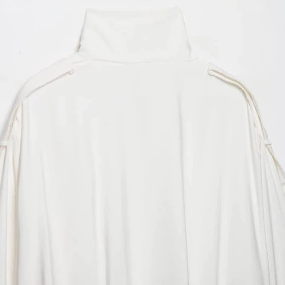 Damen Kurz geschnittener Boxy‑Blouson mit hohem Stehkragen und überschnittenen Ärmeln Drune