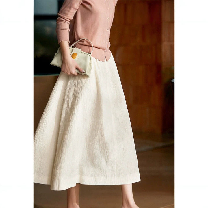 Damen Flowing Maxi-Rock Drune