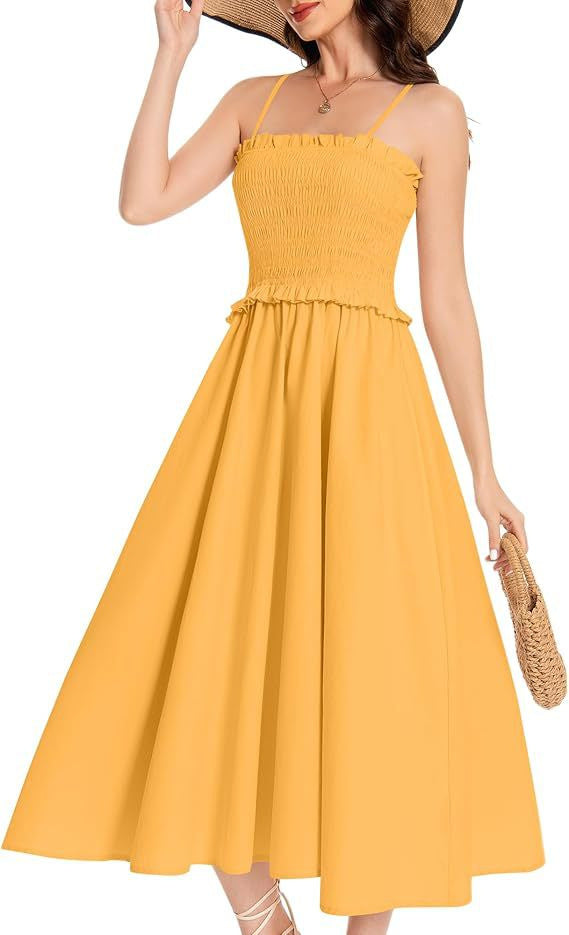 Damen Maxikleid mit schmeichelhaftem Taillendesign Drune