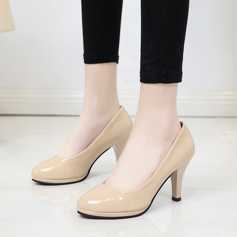Damen elegante Pumps mit komfortablem Blockabsatz Drune 1782226294